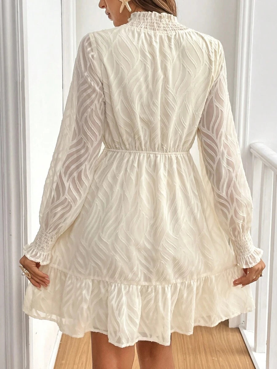 Clara | Sculpted Texture Dress