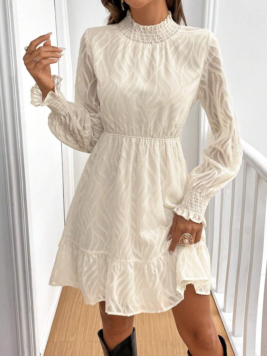 Clara | Sculpted Texture Dress