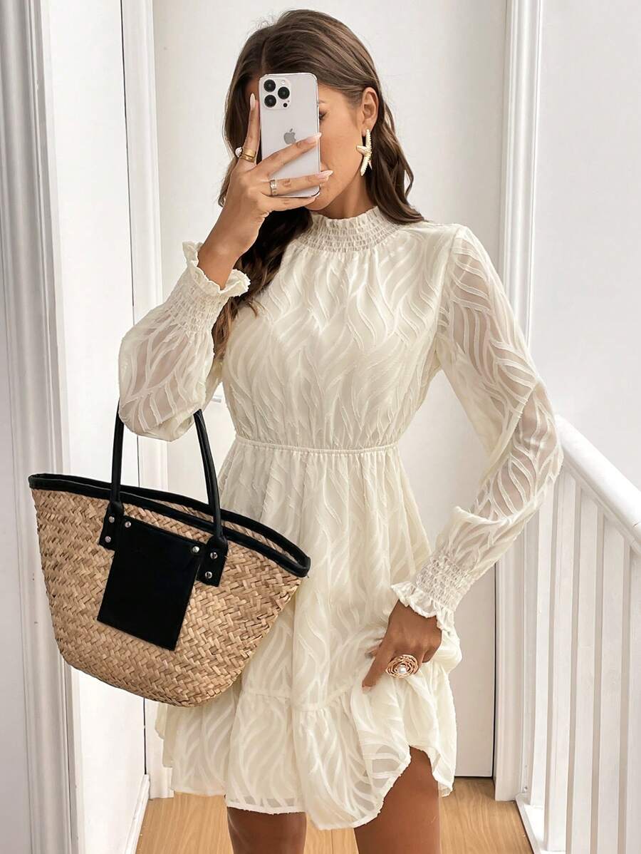 Clara | Sculpted Texture Dress
