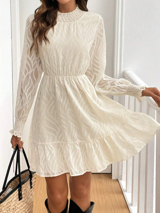 Clara | Sculpted Texture Dress